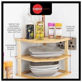 Bambusz kiegészítő polc Copco - Kitchen Craft