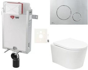 Fali WC szett SAT BREVIS befalazáshoz SIKOSZBRTOR71