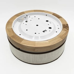 Brilagi - LED mennyezeti lámpa BELLADONNA LED/20W/230V Ø 30 cm krémszínű/tölgy