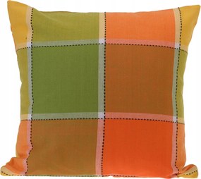 Brasilia párnahuzat, 40x40cm, kol. zöld