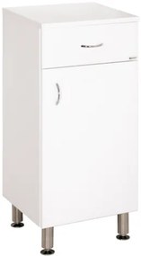 Keramia Pro fürdőszobaszekrény alacsony 35x79x33,3 cm fehér lesk PRON35LP