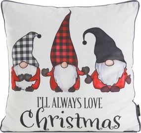 Karácsonyi díszpárnahuzat Eurofirany 45 x 45cm bársony