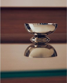 Ezüstszínű rozsdamentes acél szervírozó tálka szett 2 db-os Nirela – Kave Home