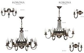 Jupiter 320 - KO K 2 - Fali lámpa  KORONA 2xE14/40W/230V