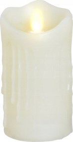 LED-es gyertya Hullámzó Láng Nagy 7,5cmx12,5cm Esküvői Dekoráció