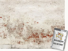 Fotótapéta Flizelina Fal Régi Tégla Szerkezet Loft 200x140 ragasztó