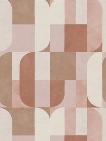 Esselle Home A La Mode Atton krém-púder geometrikus vlies tapéta – 100621EH