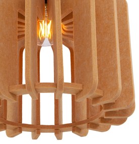 Retro függőlámpa narancssárga - Felt