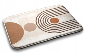 Fürdőszobaszőnyeg Geometrikus Absztrakt 90x60 cm