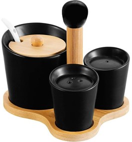 Florina Adria fűszertartó szett, fekete