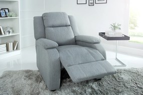 COMFY  kényelmi design fotel - világosszürke