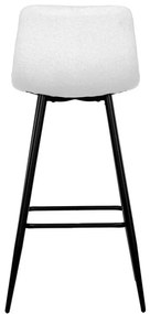 Fehér Szövet Bárszék. AUB-X7015 WT2