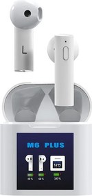 Air M6 Plus hőmérővel - TWS Bluetooth fülhallgató NZH-CW778