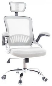 Kira irodai szék, fehér / fekete
