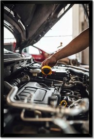 Poszterek keretben 40x60 Autó műszaki ellenőrzés