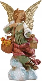 Betlehem figura a Fontanini cégtől- Angyal ajándékokkal, 12cm magas figurákhoz
