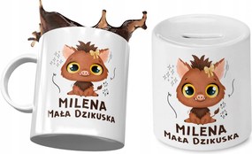 Milena Bögre Persely Szett Gyerekeknek Nyomtatott Fotóval