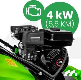 Benzinszellőztető és vertikális vágó MALTEC MASTERLAWN-OIL4000