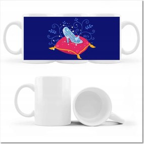 Fényképes bögre Cipő a párnán