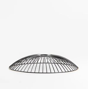 Brilagi - LED felületre szerelhető csillár CERIA WIRE 1xE27/40W/230V Ø 38 cm fekete/tölgy