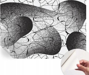 Divatos öntapadós fali tapéta Absztrakt minta 152x104 cm