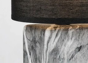 Rabalux 74068 Nalisa asztali lámpa, szögletes, fekete