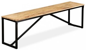 tömör mangófa pad 160 x 35 x 45 cm