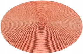 Asztali Tányéralátét Kerek Piros 35cm