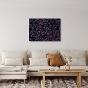 Sötétvörös levelek képe (üvegen) (70x50 cm)
