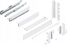 Blum Fiók Merivobox 550 Magas E belső Fehér 70kg