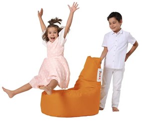 Narancssárga gyerek babzsákfotel Baton – Floriane Garden