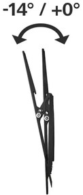 Hama - Dönthető fali tartó TV-hez 32-56” fekete
