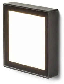 RENDL R12530 DEJAVU LED kültéri lámpa, falba süllyesztett IP65 fekete