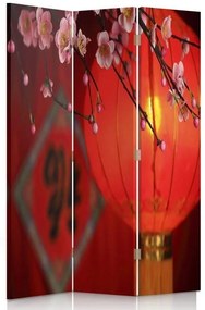 Gario Paraván Japán lámpa Méret: 110 x 170 cm, Kivitelezés: Forgó paraván 360°