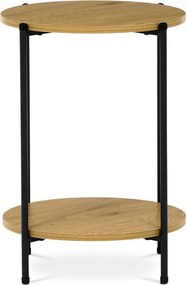 Dohányzóasztal/Tálaló asztal Tölgy színben MDF-ből.