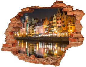 Fali matrica lyuk a falban Gdansk lengyelország nd-c-74163461