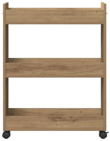 Görgős Szekrény Kézműves Tölgy 60x22x79 cm Műgyanta