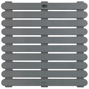 Sötétszürke kültérre is alkalmas kilépő, 55 x 55 cm - Wenko