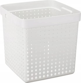 Plast Team 60260808 Seoul Kosár fehér XL Nagy