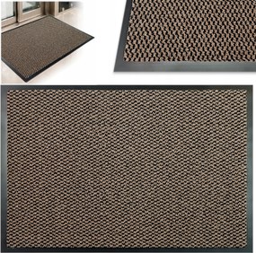 Lábtörlő Kültéri Beltéri Nagy 40X60 Bejárati Bézs 3D