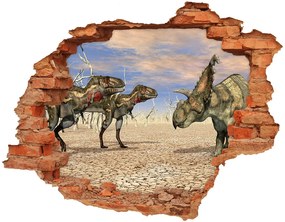 3d fali matrica lyuk a falban Dinoszauruszok nd-c-119267446