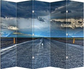 Paraván - vihar az úton (210x170 cm)