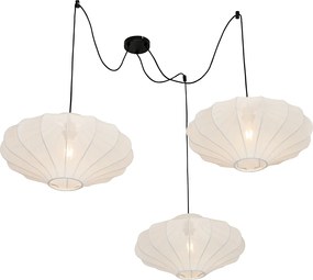 Okos függőlámpa fehér 50 cm 3 izzós 3 Wifi G95-tel - Plu