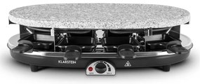 Klarstein Steaklette, raclette grill, 1500 W, gránitlappal, 8 személyre