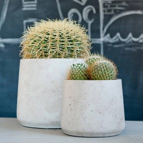 Patt virágcserép, antik szürke, többféle méretben - Pottery Pots méret: XXL - 28,5 cm, ⌀ 34 cm