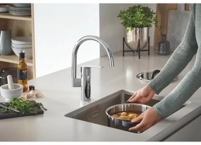 GROHE 31574SD1 - K700U konyhai mosogató 550 x 450 mm, nemesacél