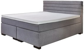 Kontinentális ágy BOXSPRING KOKOMO BX1750 180x200 cm - szürke