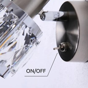 Globo 54356-1 - Fali spotlámpa KRIS 1xE14/40W/230V