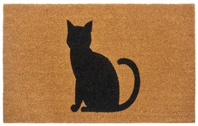 Kókuszrost lábtörlő 75x45 cm Cat - Hanse Home