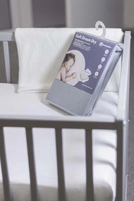 PETITE&amp;MARS Vízhatlan lepedő Soft Dream Dry 120 x 60 Grey